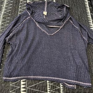 Free people cow neck long sleeve